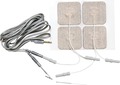 Pigtail-type skin electrode
